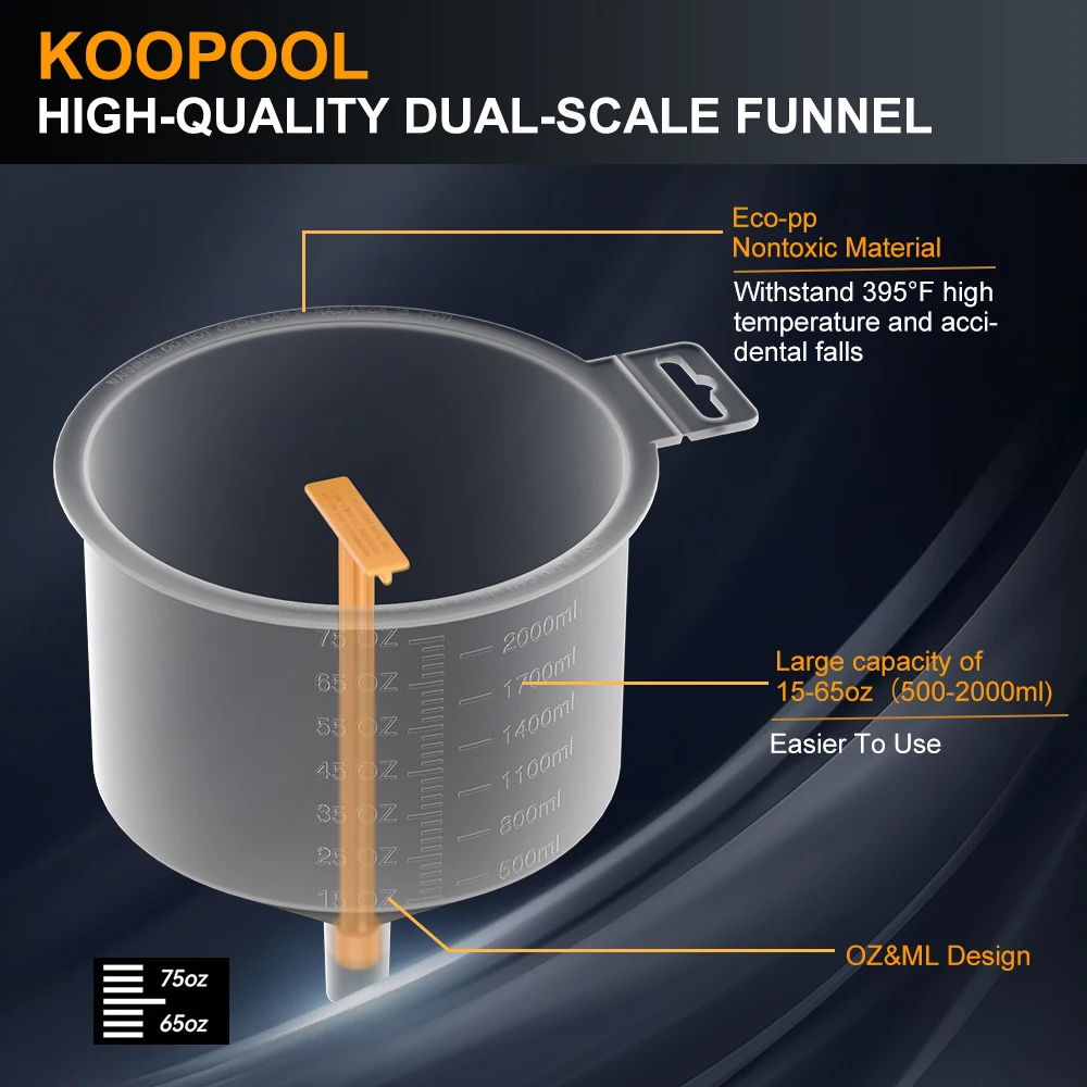 ชุดเติมสารหล่อเย็นป้องกันการรั่วไหลเทน้ํามันเครื่องมือ Fit Universal ยานพาหนะพลาสติกบรรจุช่องทาง Spout