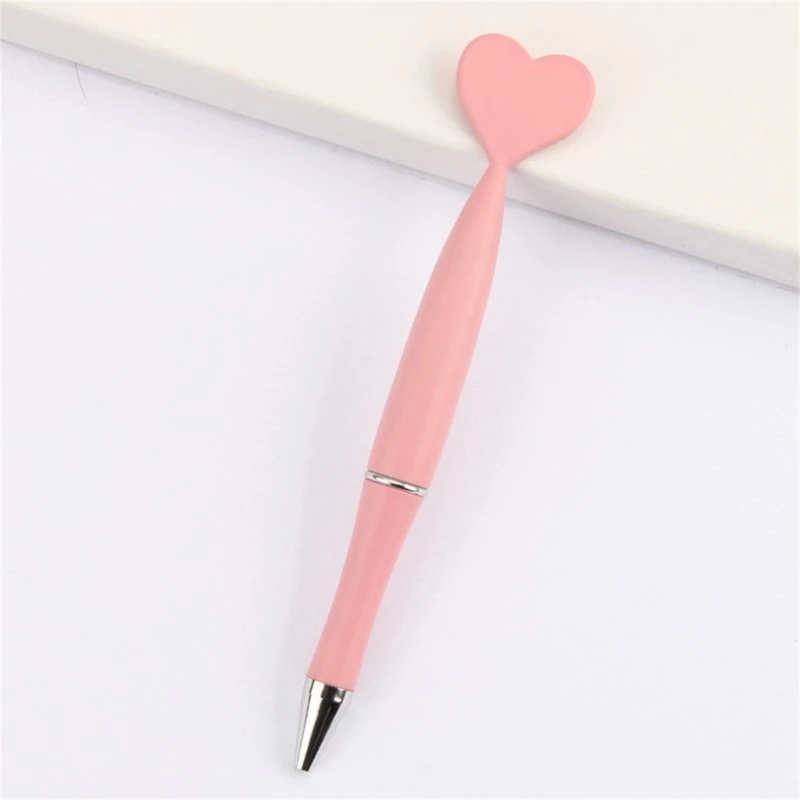 6x1.0mm أقلام الحبر الأسود حبر جاف أقلام الكتابة على نحو سلس أقلام الزفاف على شكل قلب