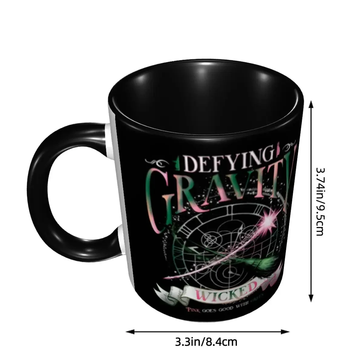 Wickeds Musical Movie Coffee Mug DIY Customized Ceramic Mug Creative Present