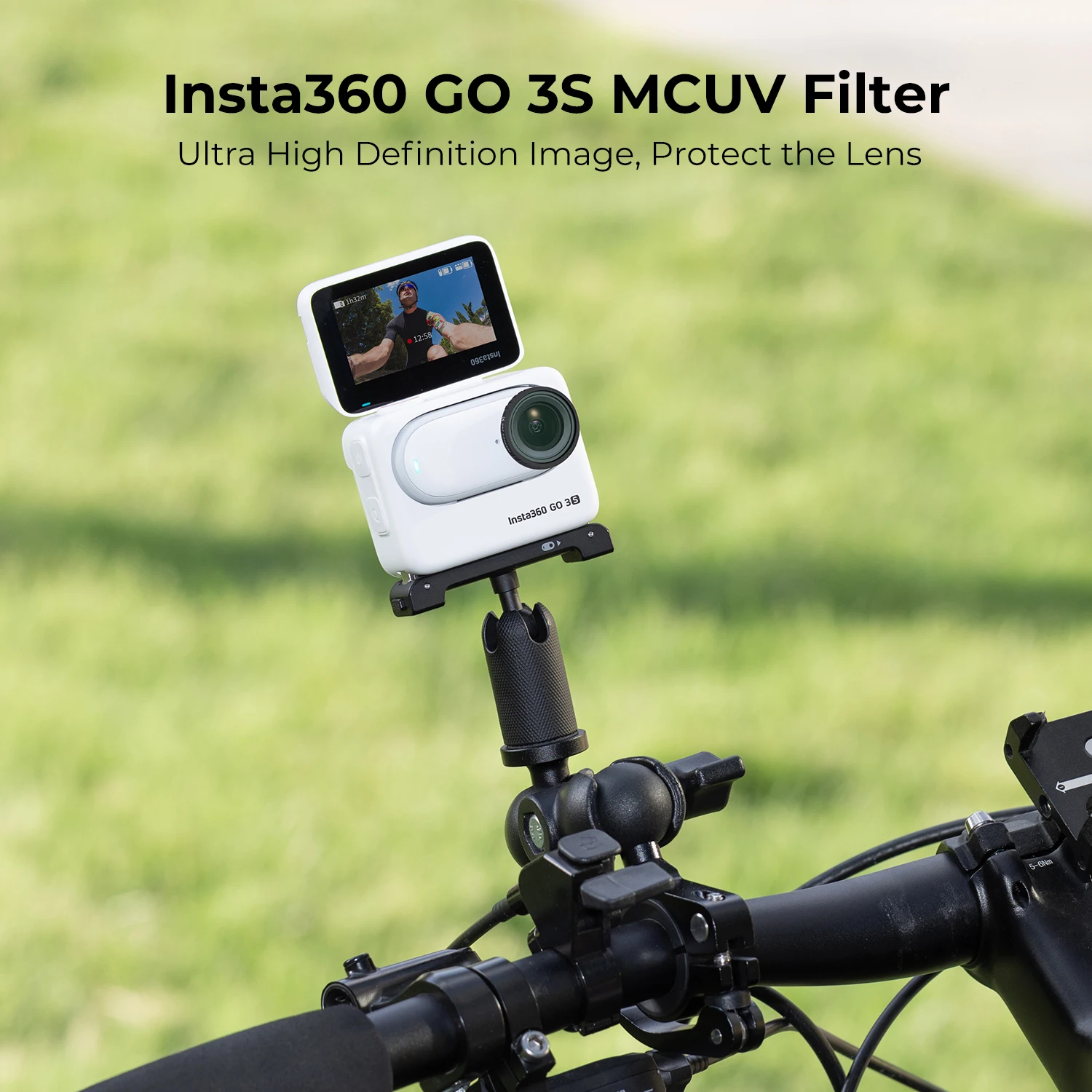 K&F CONCEPT Protection MCUV Filter for Insta360 GO 3S Action Camera Lens Filter Accessories for Travel 28 Multi-Coated UV Filter view 2