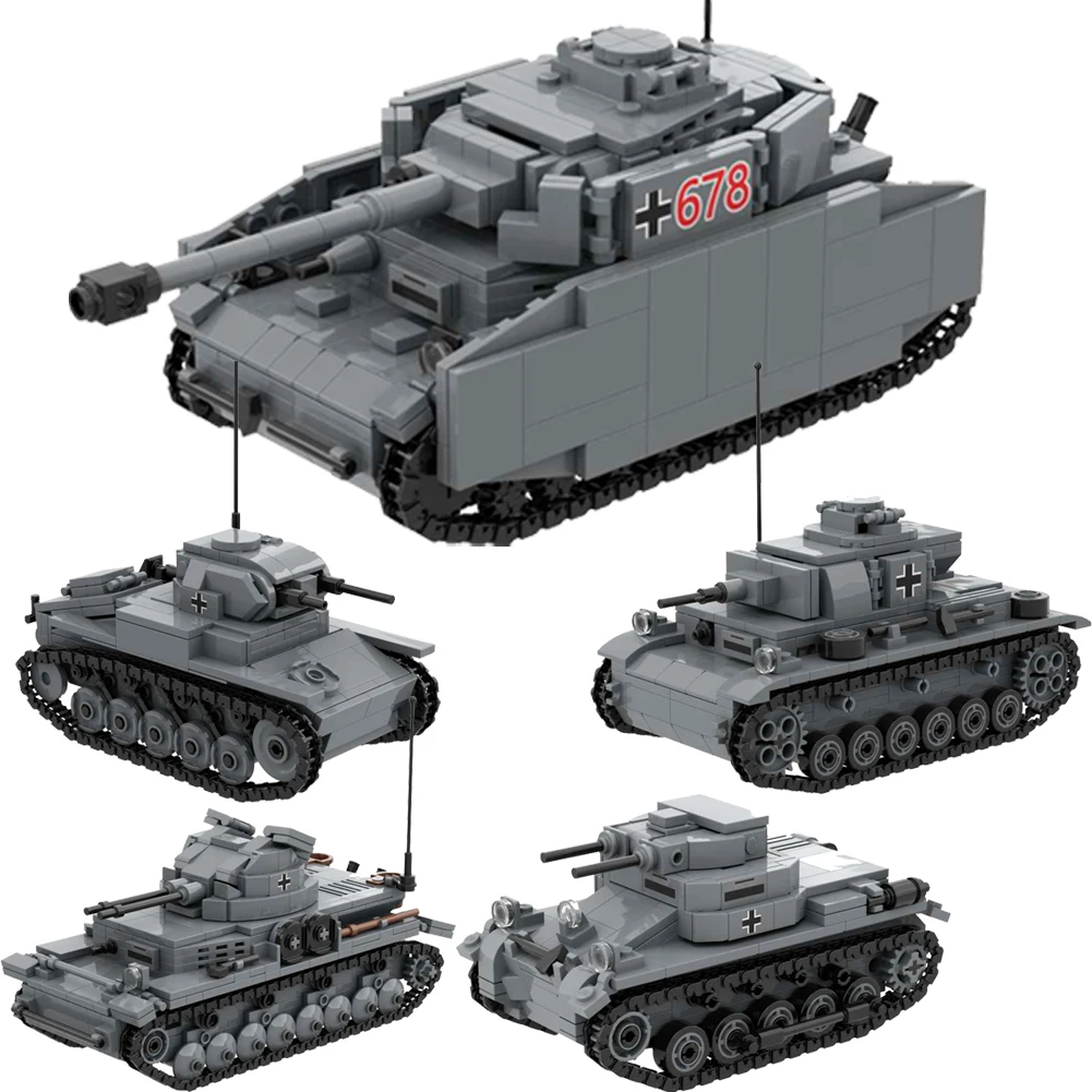 Panzer Panzer: Der ultimative Test des WWII German Tank Building Block Sets auf AliExpress