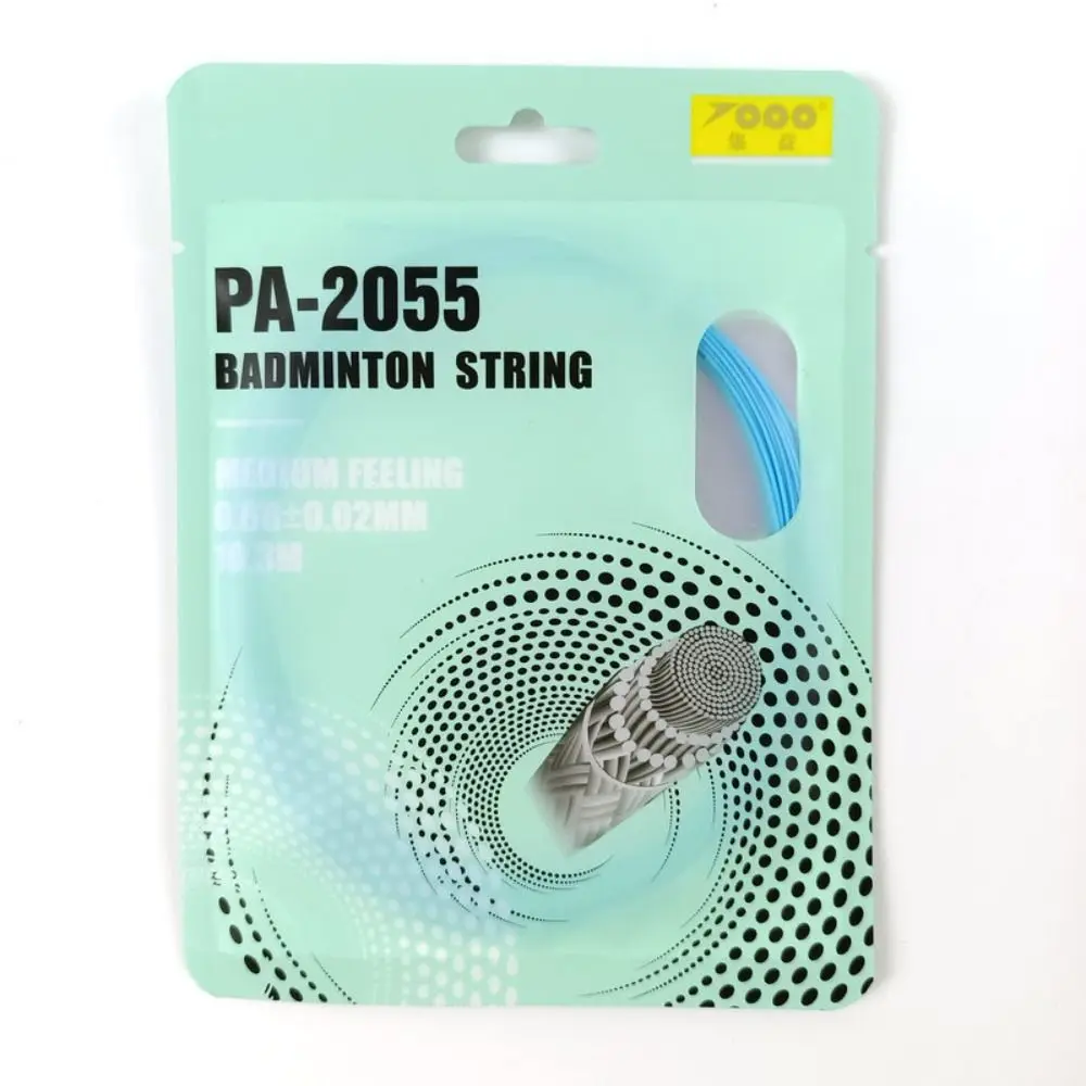 Synthetic Fibre Badminton String High Elastic Professional Colorful Racket Line Durable High Flexibility