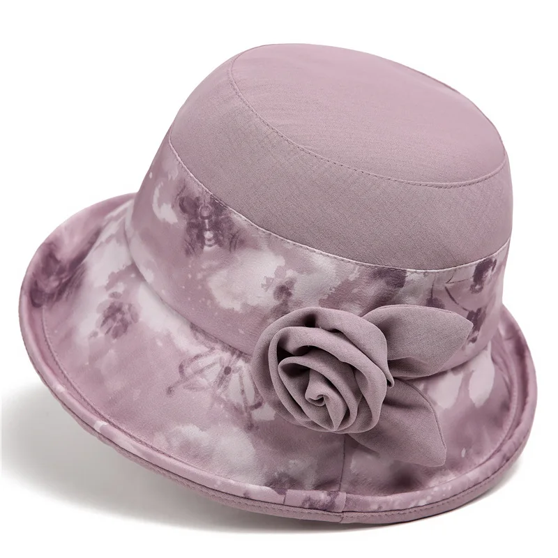 Spring And Summer Sun Protection Sun-shade Fisherman Hat Middle-aged And Elderly Summer Outing Thin Breathable Leisure Basin Hat