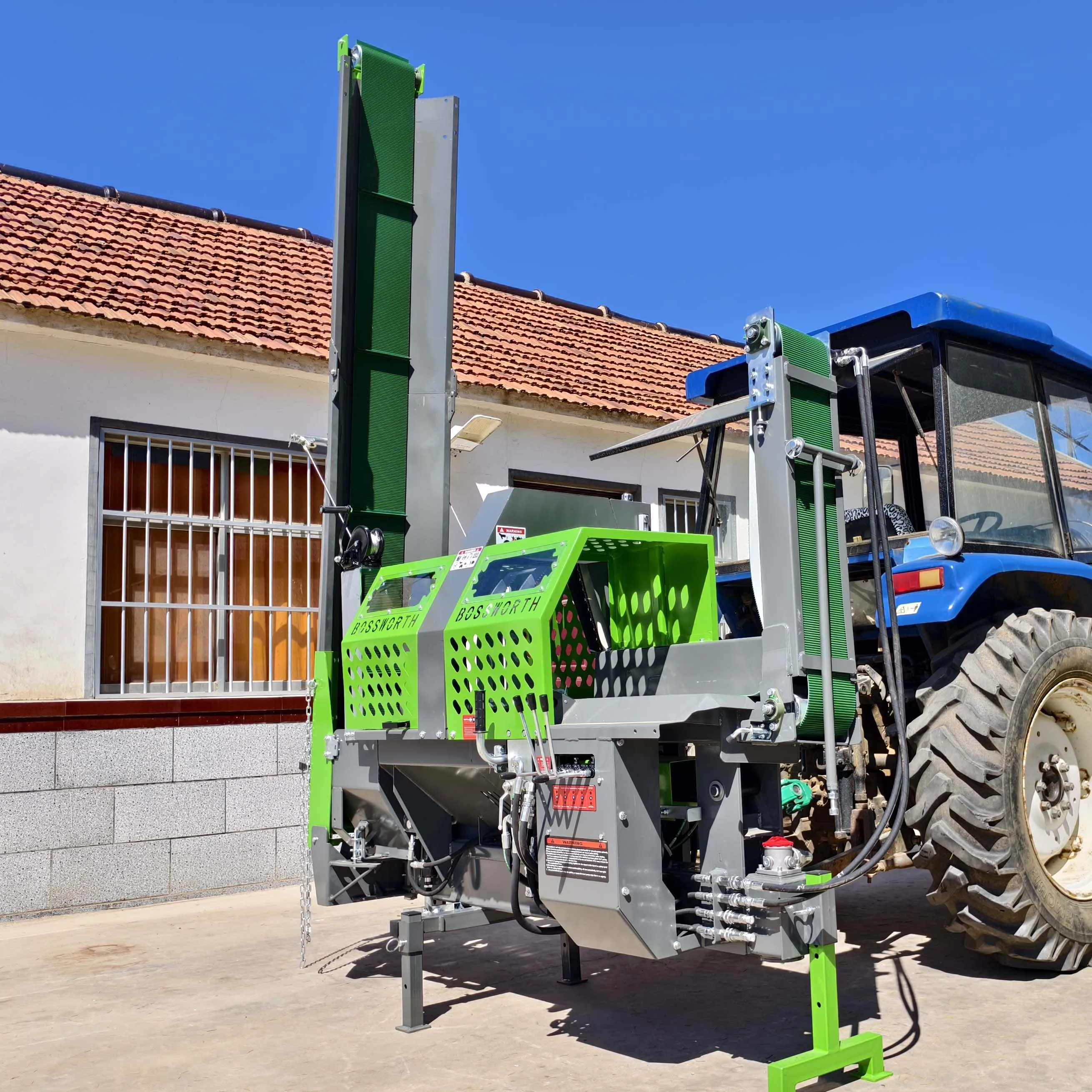 

YG Customized YG- 20 Ton Hydraulic Wood Log Cutter and Splitter Machine PTO Firewood Processor