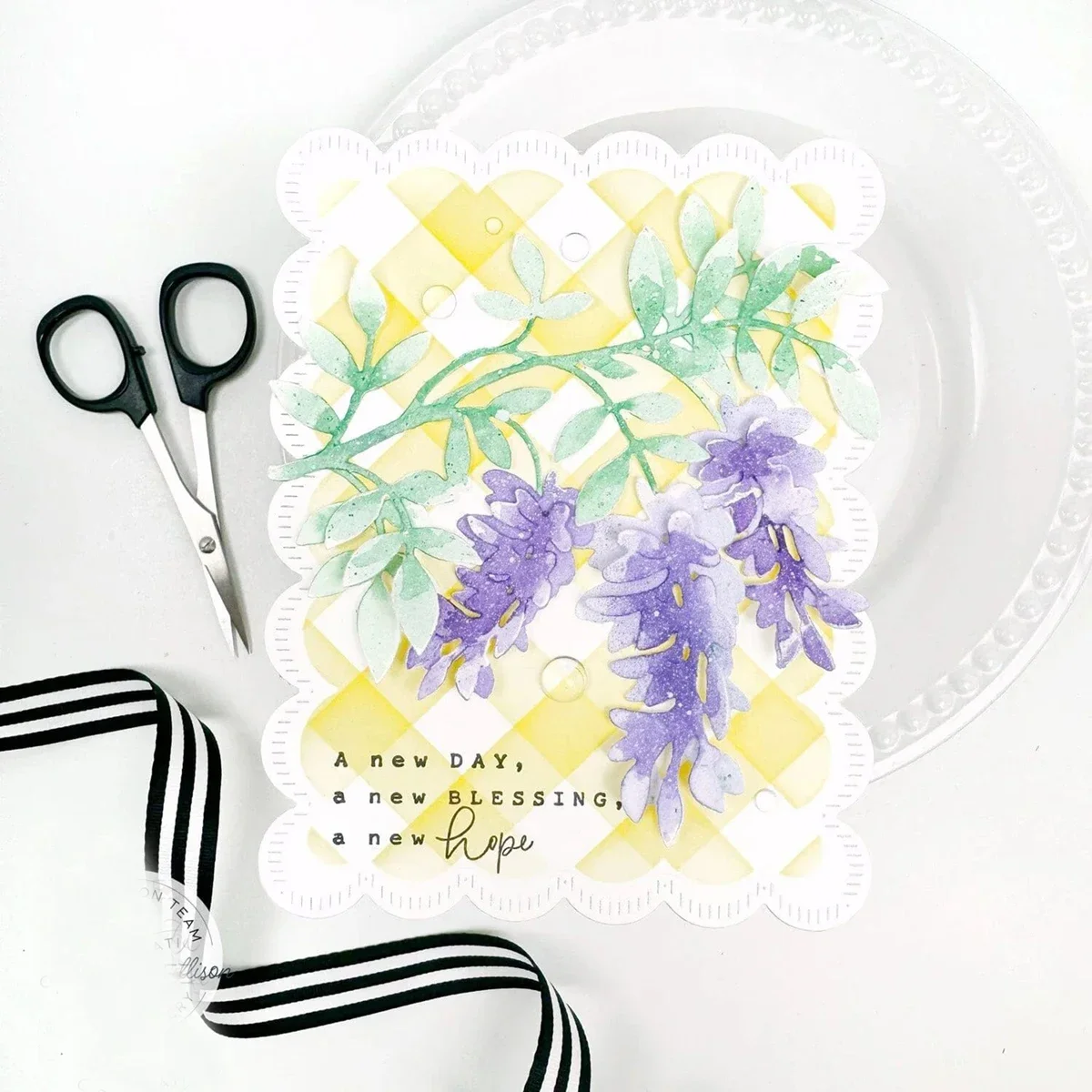 Metal Cutting Dies botanicuts wisteria  cut die For DIY Scrapbook Cutting Die Paper Cards Embossed