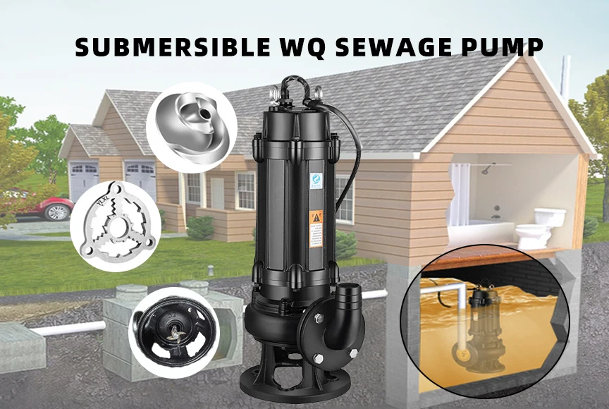 Heavy Duty Marine Submersible Sewage Water Pump Customized ODM Support for Sale Deep Well 22 Kw Dirty Waste Pump Price