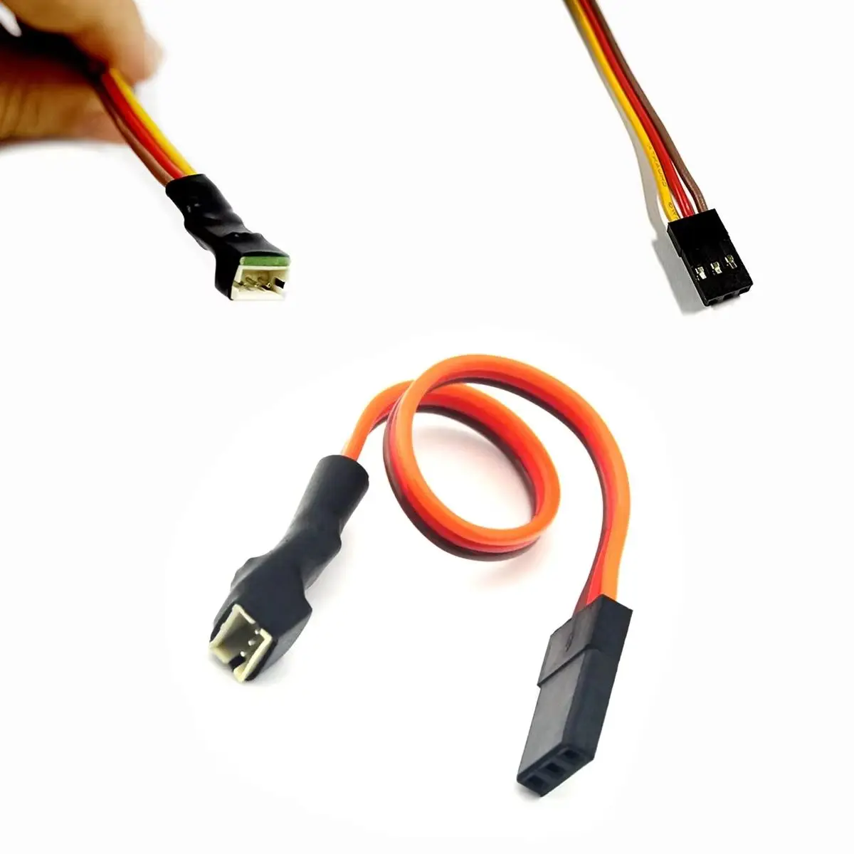 RC Parts Spektrum Satellite Adapter Cable For Connect TO BeastX MB RC Helicopter