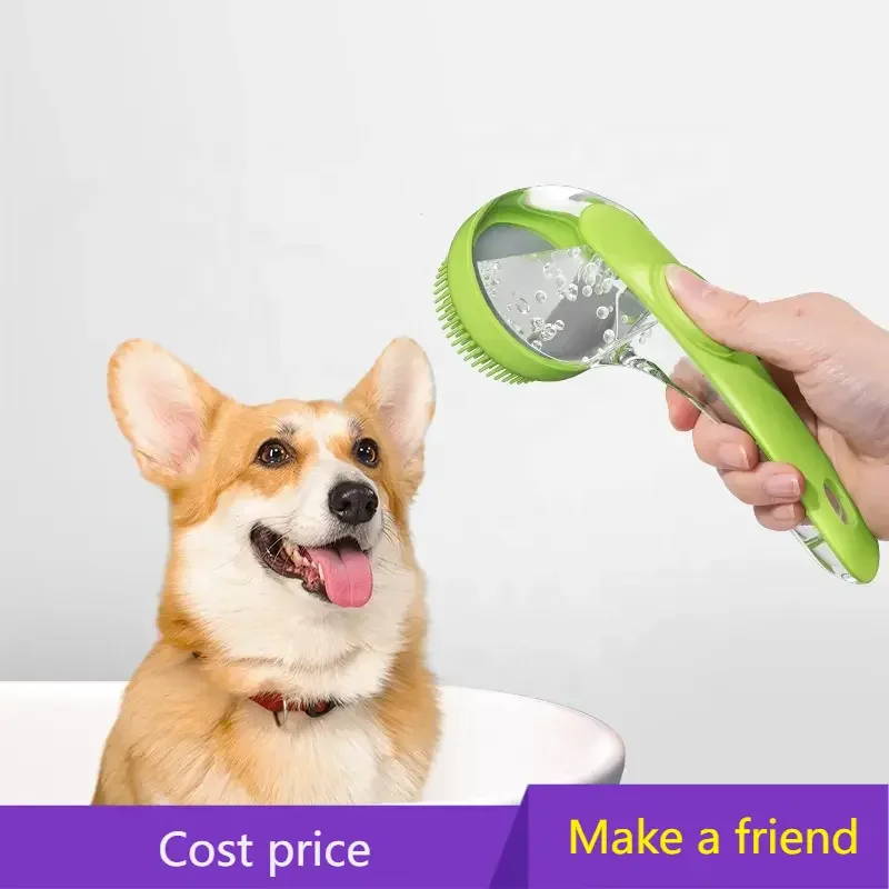 

Pet Bath Foaming Brush, Cat Bath Brush,Puppy Shampoo Brushes, Dog Shower Scrubber, Massage Grooming Bathing Tool