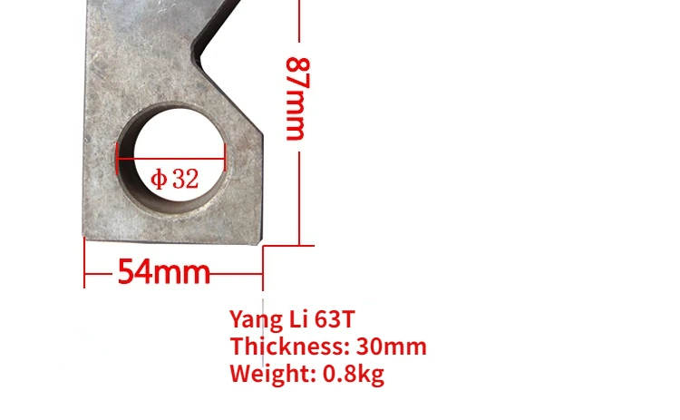 Punch Accessories Punch Accessories Punch Comma 6-character Wheel Manipulator Buffer Stop Cam Block 6.3T-160T