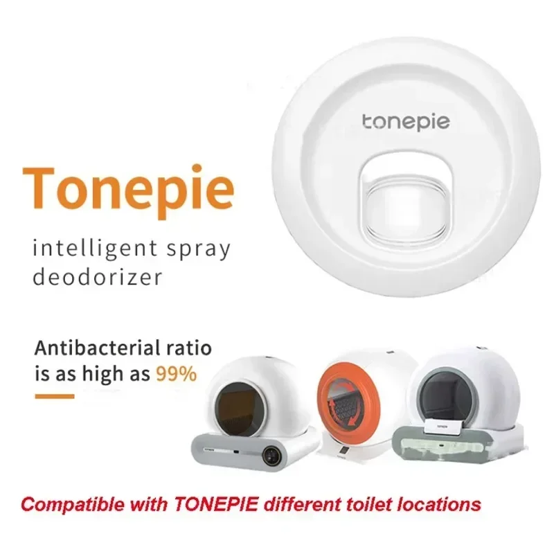 Tonepie Katze Katzen toilette Zubehör Smart Spray Deodorant Eliminator Geruchs kontrolle Luft reinigung Katze Toilette Zubehör