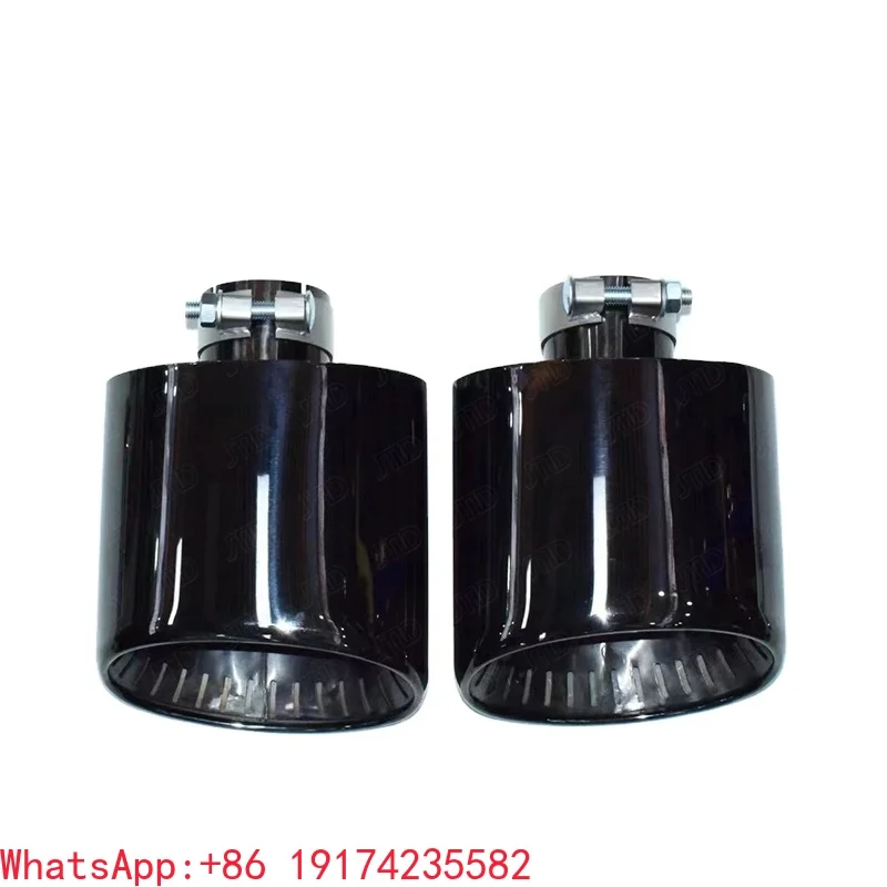 

Hot Sale Performance Exhaust.System Exhaust.Pipe Tip Black Color Coated for Porsche Cayenne Turbo GT Dedicated tails