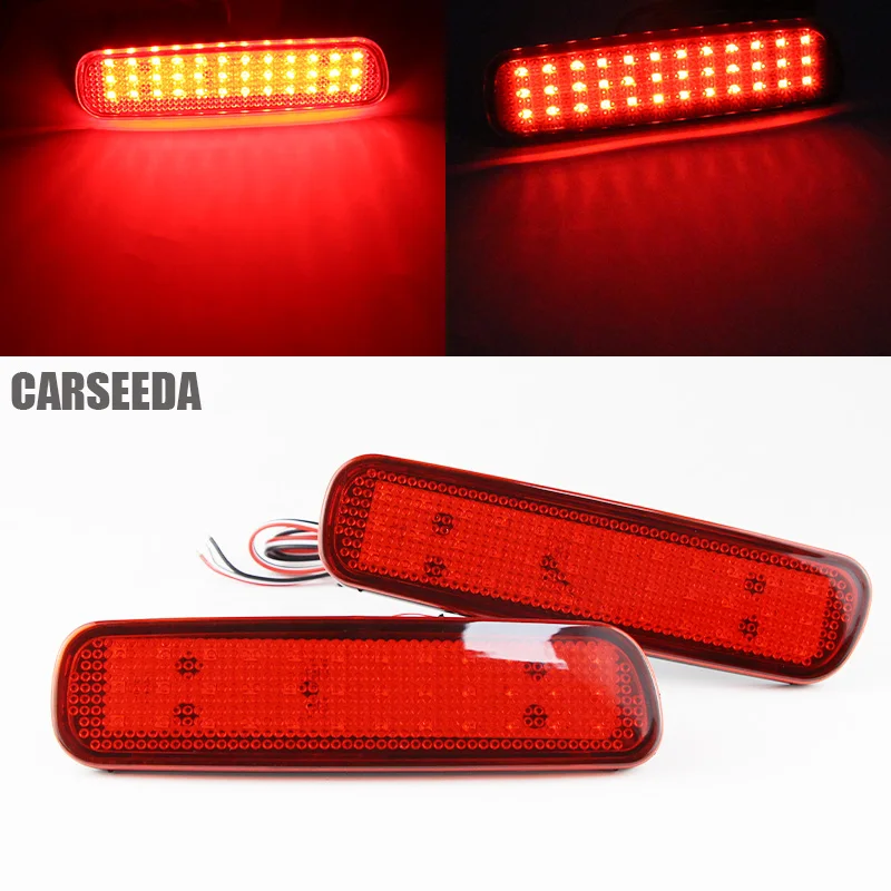 

2PCS/Set LED Rear Bumper Light For Toyota Land Cruiser/For Lexus LX470 Lantern Tail Brake Stop Lamp DRL Fog Reflector