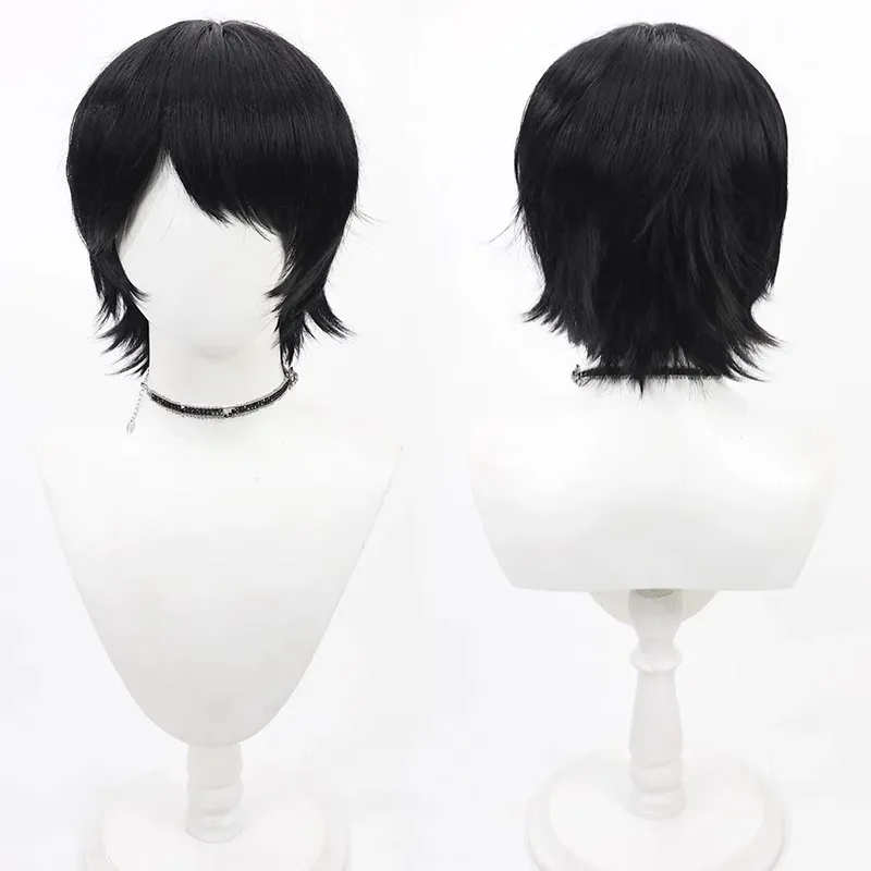 Sento Kiryu Cosplay Wig Synthetic Hair Heat Resistant Halloween Role Play Party + Wig
