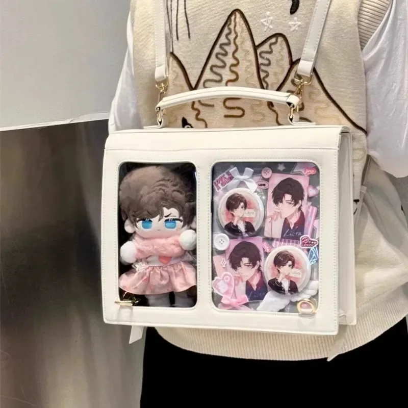 Student Backpack Japan Jk Ita Mochila Daily Using Commuter Crossbady Bag School Transparent Mochilas Mujer 2025 New Bags Women