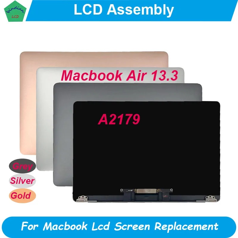 Imagem -01 - Montagem de Tela Lcd para Laptop Peças de Reposição Macbook Air A2179 133 Polegadas Emc 3302 Alta Qualidade 2023 montagem de tela lcd para laptop pecas de reposicao macbook air a2179 133 polegadas emc 3302 alta qualidade 2023 01