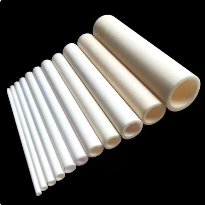 5pcs 99 Alumina Ceramic Tube, Length 100mm Single-Hole, High-Temperature Resistant And Wear-Resistant Corundum Ceramic Tube