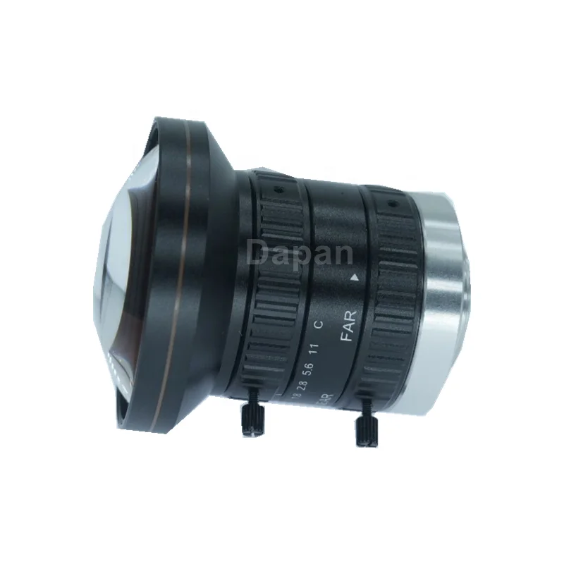 Объектив с креплением C 8 МП, 1 дюйм, 8 мм, низкие искажения, F1.8, объективы машинного зрения с ручной диафрагмой FA для промышленной камеры