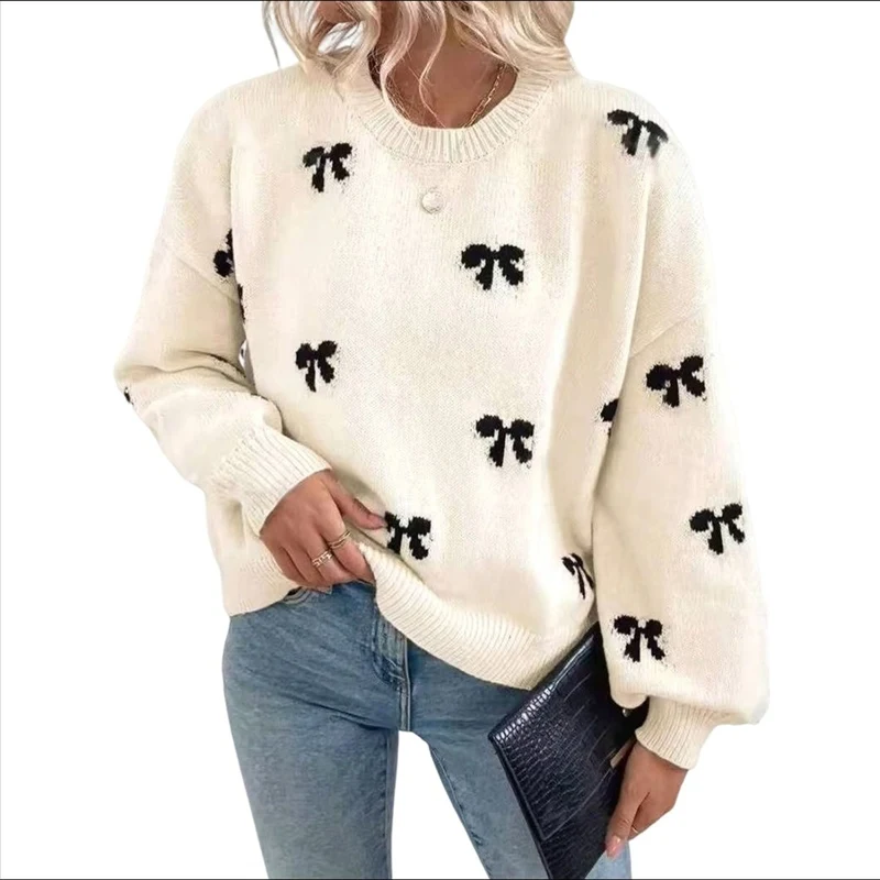 Women's Sweater All Season Solid Color Casual Fashion Daily Commute Dating Holiday Streetwear Knit Pullover Ladies Tops