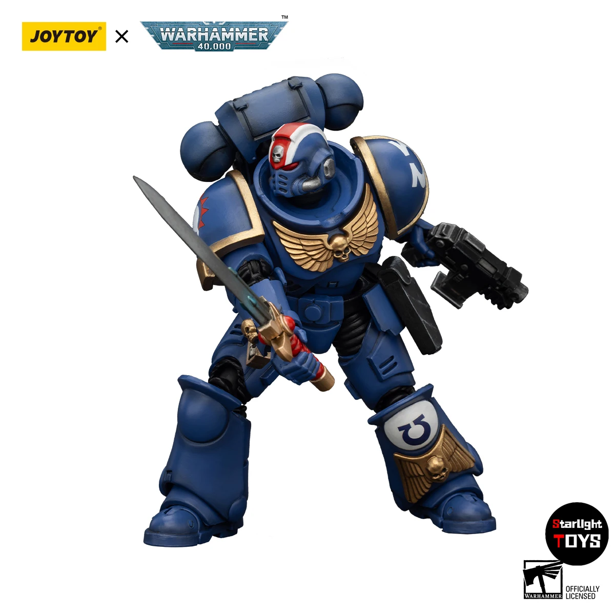JOYTOY 1/18 عمل الشكل Warhammer 40K Ultramarines أبطال الفصل لعبة مجسمة الهدايا #6
