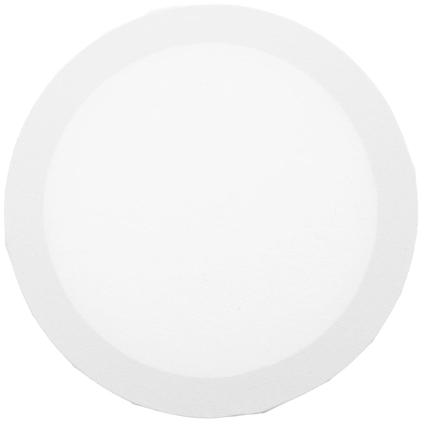 Round Canvas Painting Panel Blank Canvas Board for DIY Oil Acrylic Watercolor Painting Multi-Purpose Artist Drawing Board