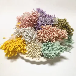 350pcs 2mm Heads Mini Flower Stamens Pistil Wedding Decoration Scrapbooking DIY Artificial Cards Cakes Flowers Accessories