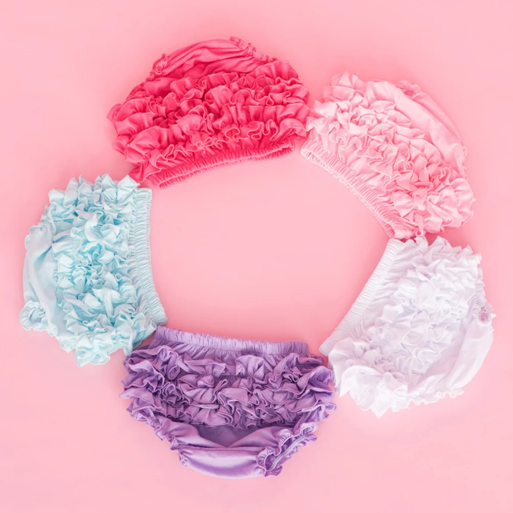 

Брюки для подгузников из чистого хлопка и кружева для маленьких девочек, синие размеры, мягкие дышащие влагопоглощающие брюки для маленьких девочек