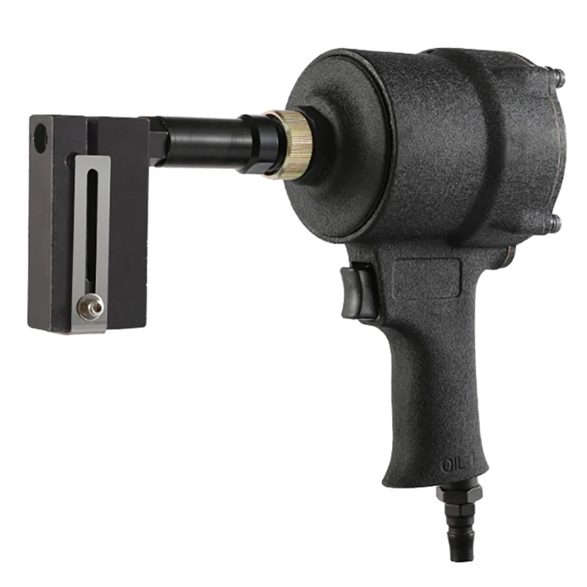 Pistola Perfuradora Pneumática Industrial 8kgf Placa de Ferro de Metal Perfuração Redonda Aço Inoxidável Publicidade Word Air Puncher 3.28 mm