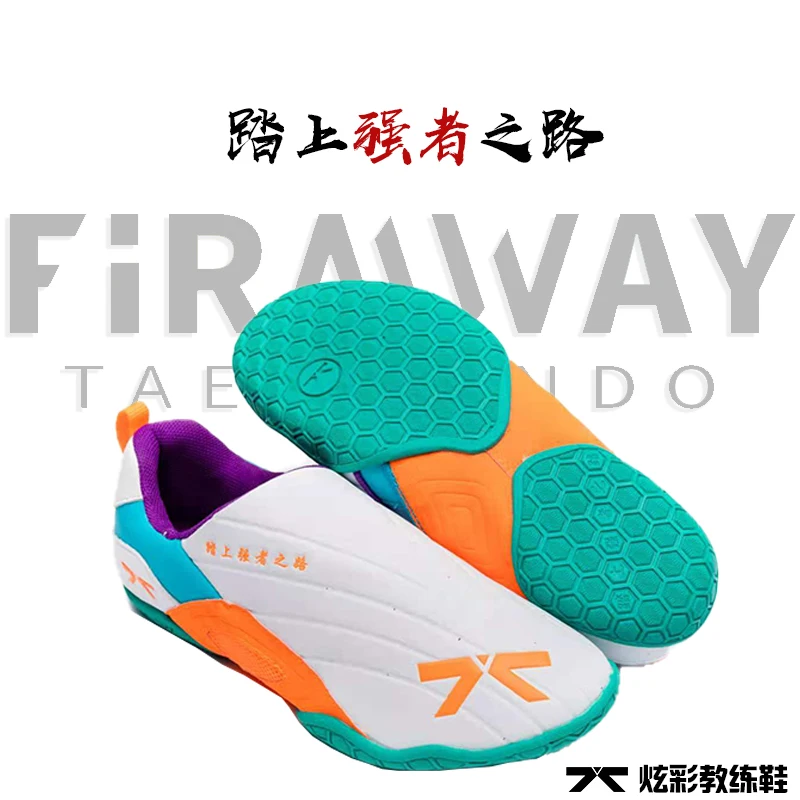 Firmway Taekwondo Coach Shoe Rubber Sole Adult Man Training Breathable and Durable Martial Arts Shoes Indoor Soft Sole Shoes