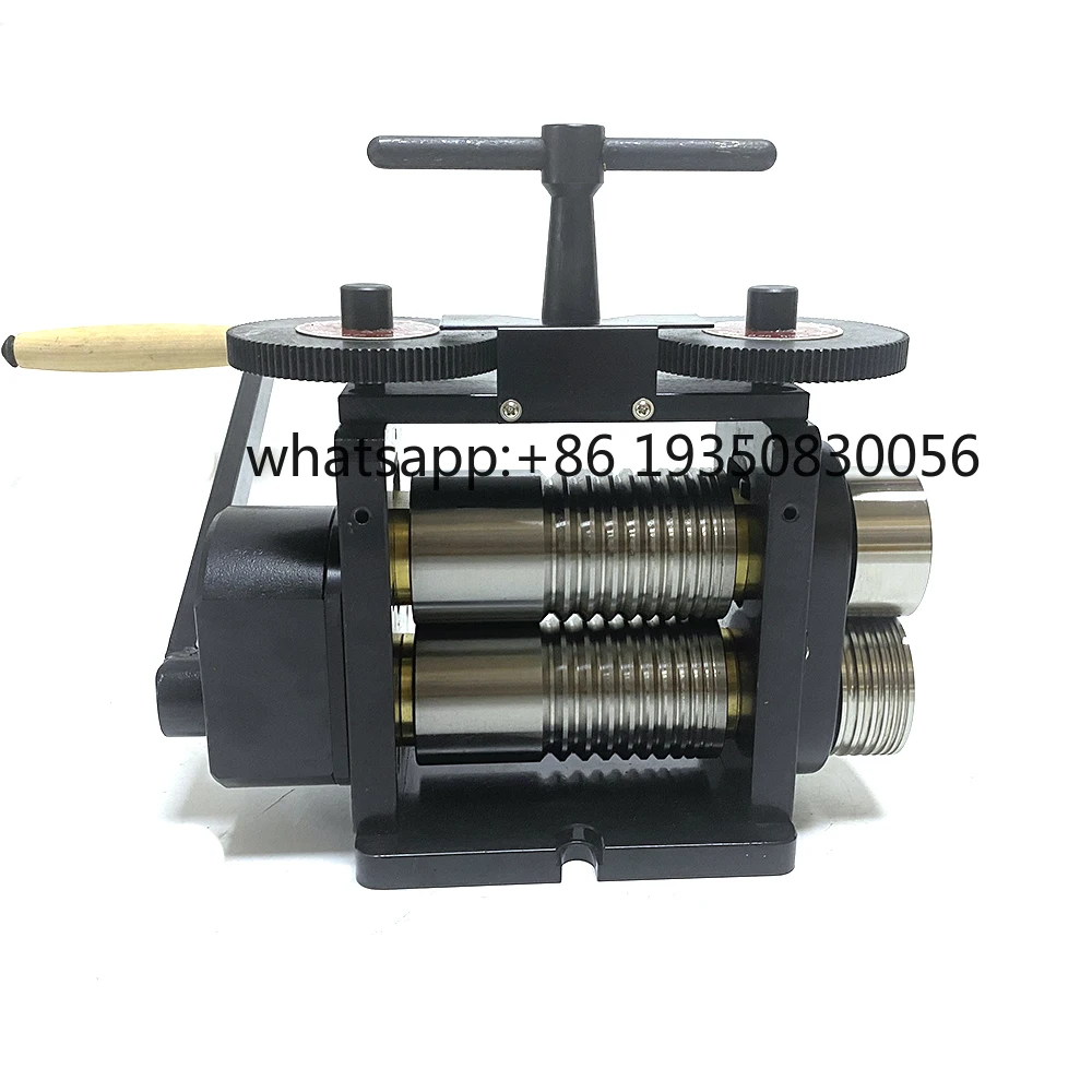130MM Gold Silver Copper Pieces Lines Manual Rolling Mill Machine Jewelry Rolling Mills