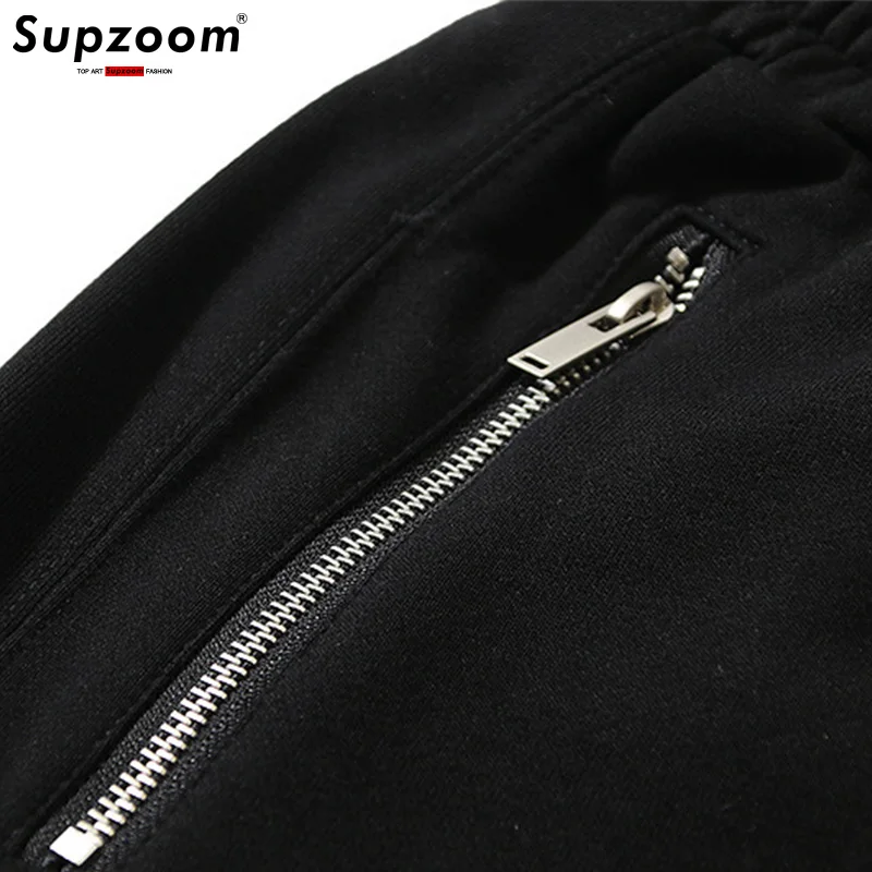 Supzoom 2024 New Arrival Top Fashion Cotton Elastic Waist Three-dimensional letters Trend Loose Legged Summer Casual Men Shorts