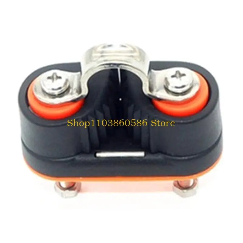 242A Double Rows Kayak Bearing Cleat Pilates Marine Boat Rope Wire Clamp for Awnings