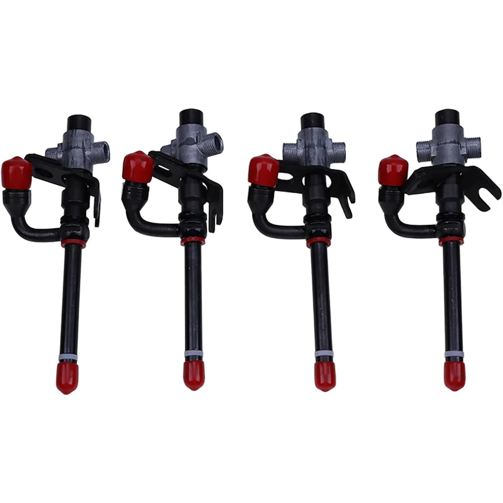 4PCS Fuel Injector RE507766 RE531436 For John Deere Engine 4045 Tractor 6020 6120 6220 6320 6715 7220 7405 7520 7710 7810