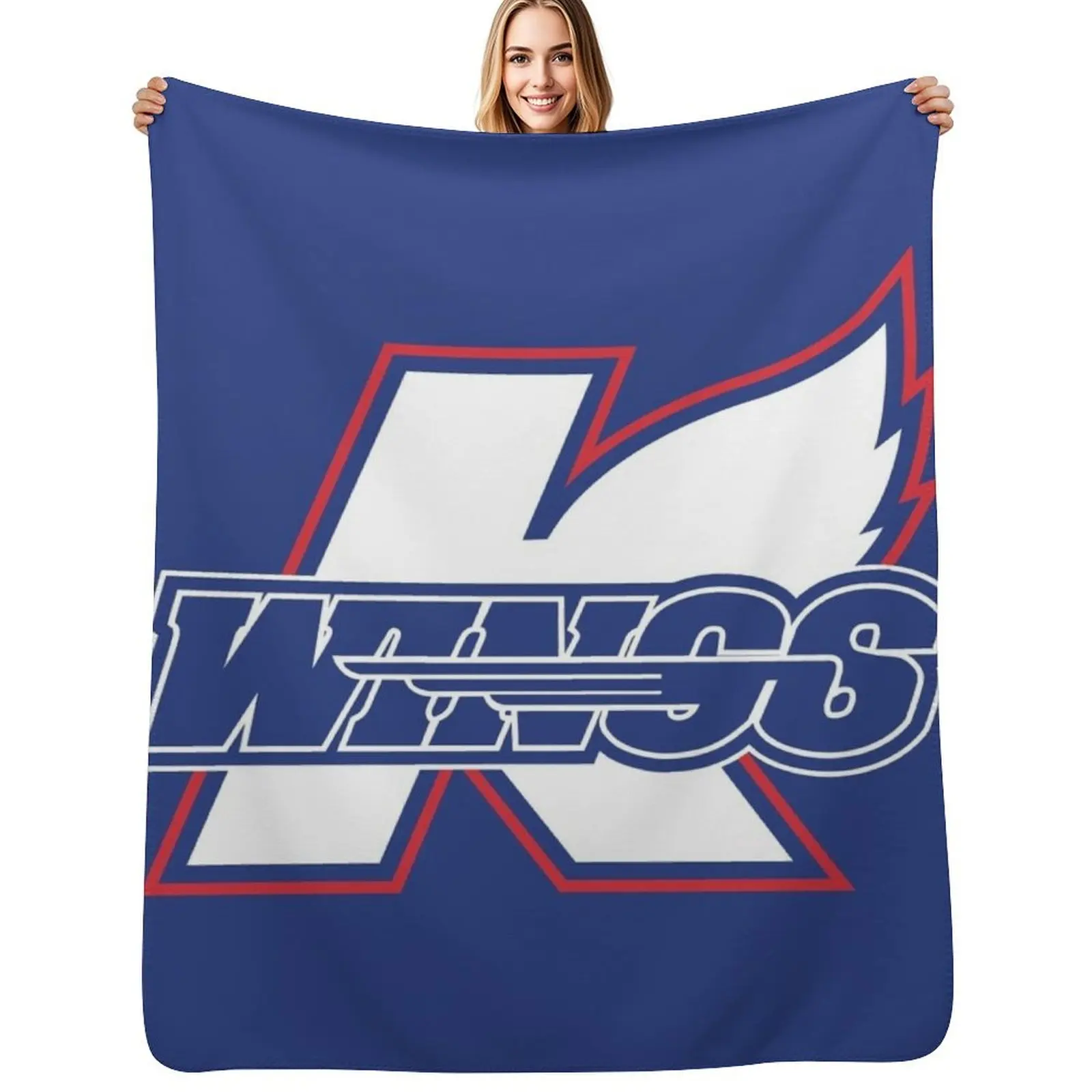 Плед Kalamazoo Wings, декоративное одеяло для кровати, гигантское пушистое одеяло для дивана