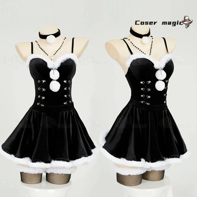 Мисс Миса Косплей Костюм Хэллоуин Рождество Аниме Вечеринка Игра Comic Con Повседневная модная одежда