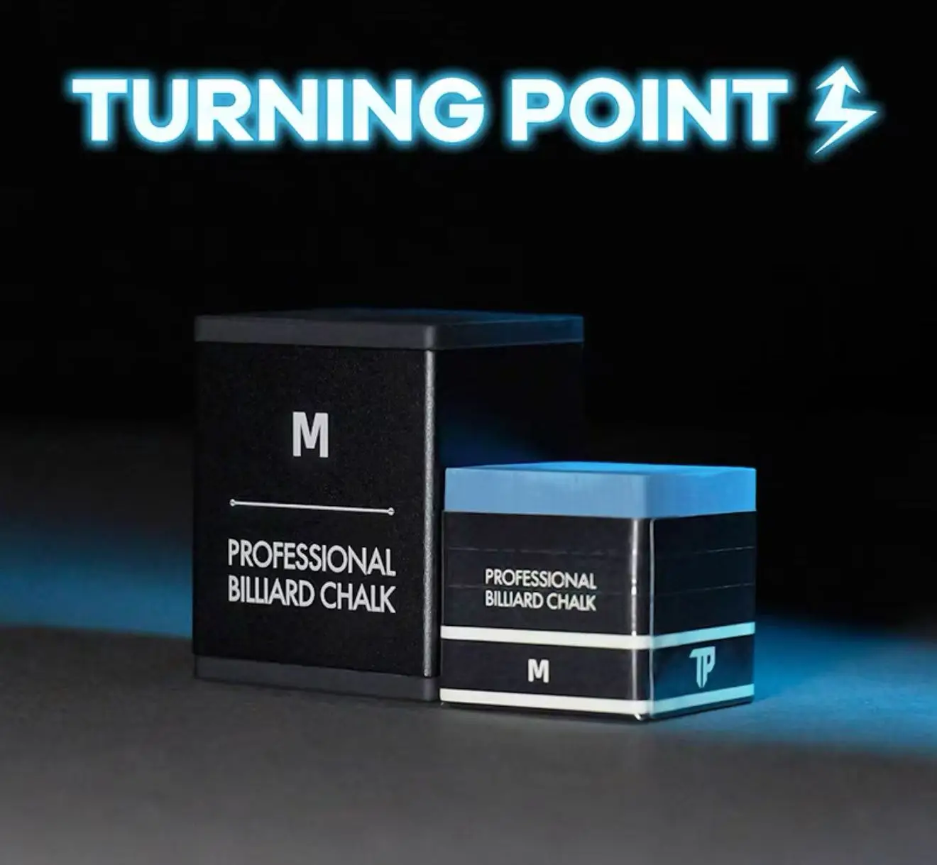 

TP Turning Point Профессиональный мел для бильярда и снукера в футляре S/M/H