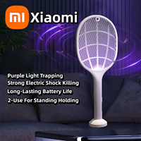 Xiaomi Mosquito Swatter Home Usb Rechargeable 2-In-1 Electric Shock Mosquito Trap Fly Swatter Portable Mosquito Killer 2025 New