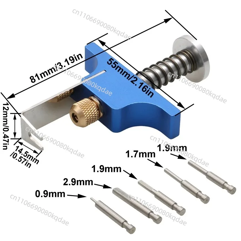 Alloy‑Made Blade‑Disassemble Assembly,With Replaceable Ejector‑Pins Hobby‑Project Tool‑Accessory
