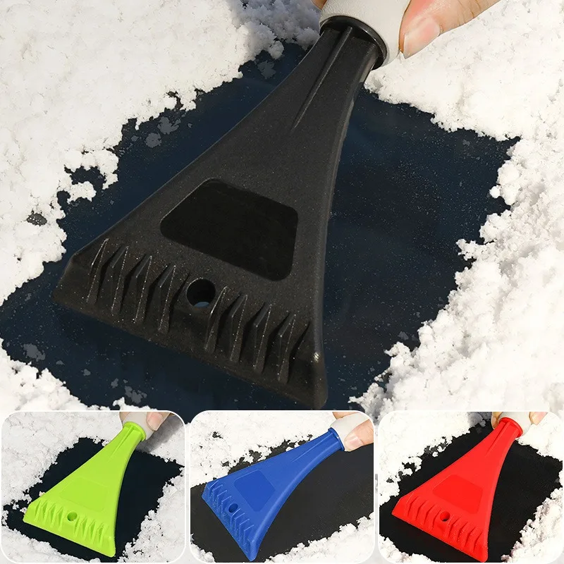 

Multifunctional Ice Scraper Snow Scraping for Cars Windshield Defrosting with Ergonomic Handle Winter Emergency Snow Removal Kit