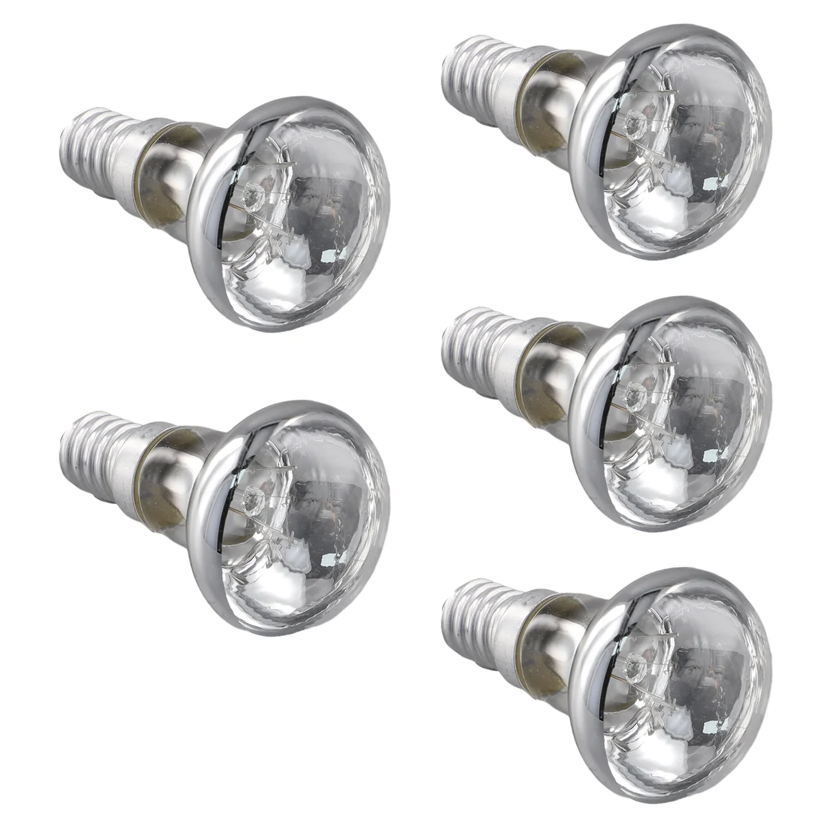 Replacement Lava Lamp E14 R39 30W Spotlight Screw in Light Bulb Clear Reflector Spot Light Bulbs Lava Incandescent 5Pcs