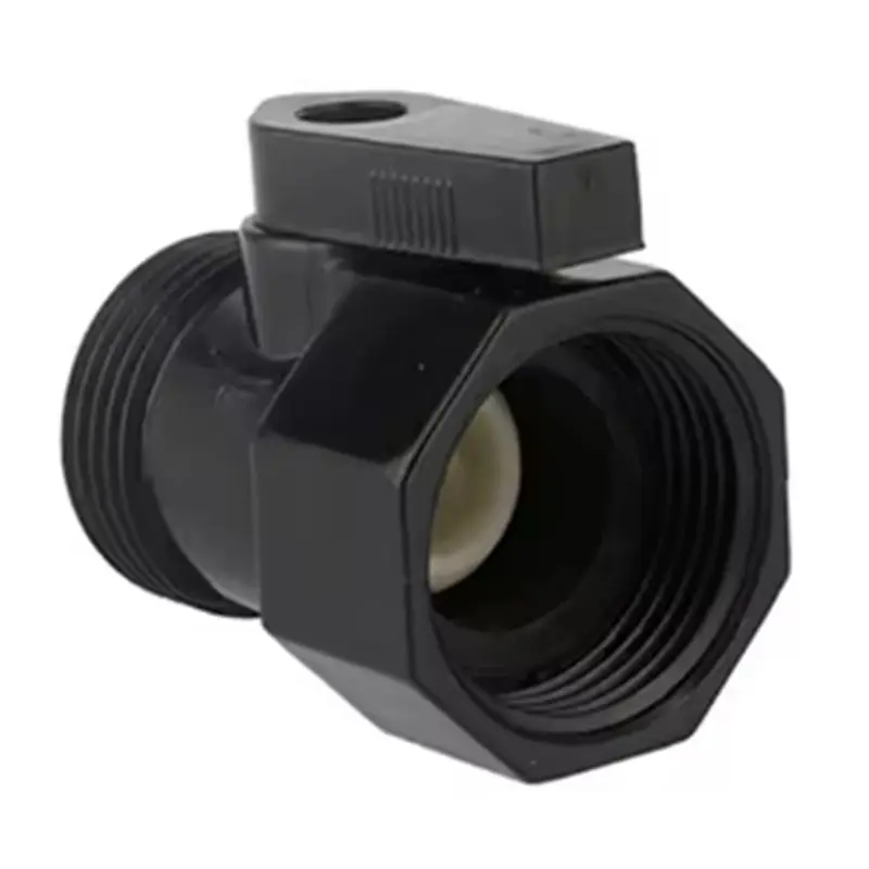 A20F-Ball Valve For US Garden Hose- Leak-Free Operation, Plastic Construction, For Standard Hoses