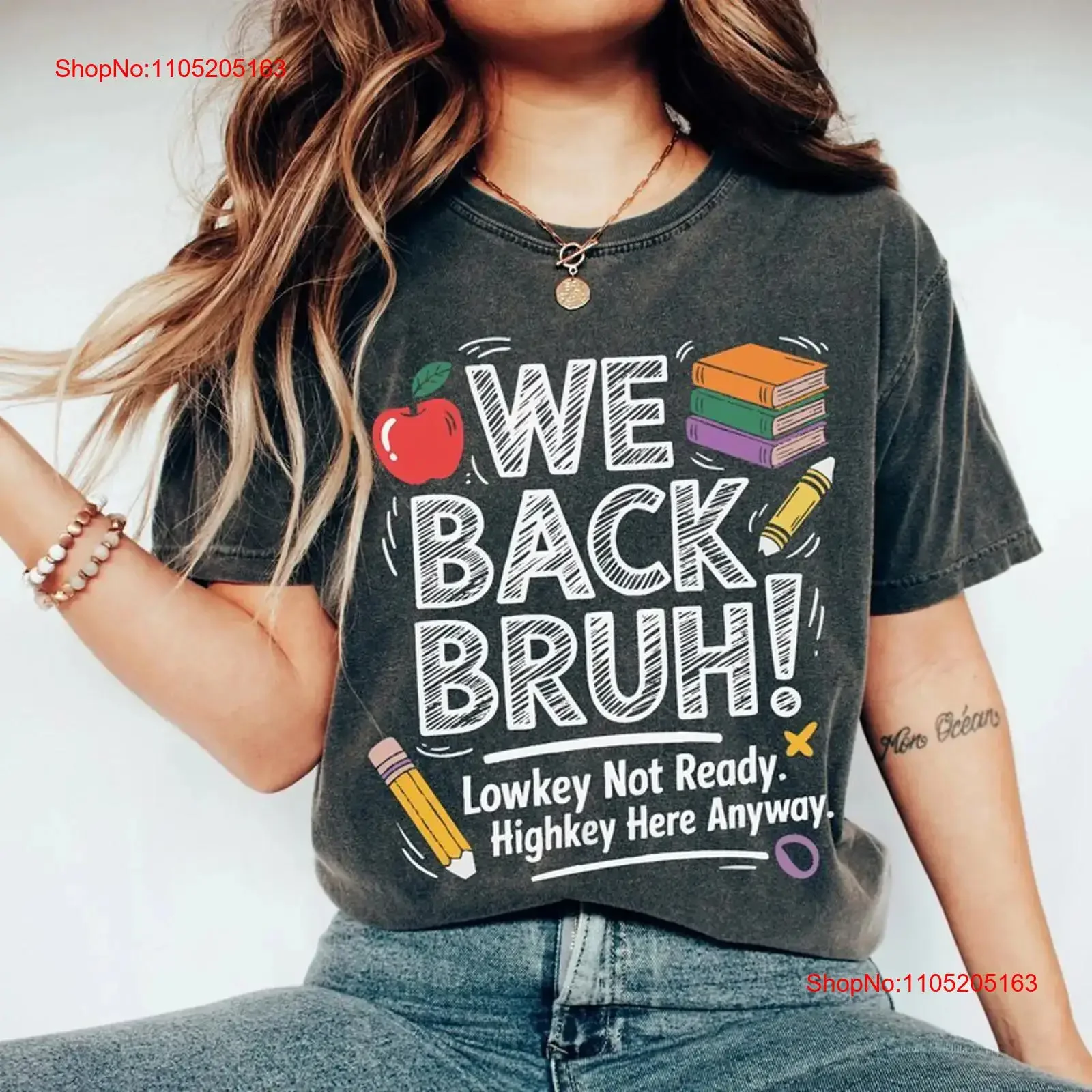 تي شيرت مدرس الصف الخامس فريق المستوى خمر غسلها تنفس أنيق أزياء تنوعا الشارع الشهير للجنسين مصمم الملابس