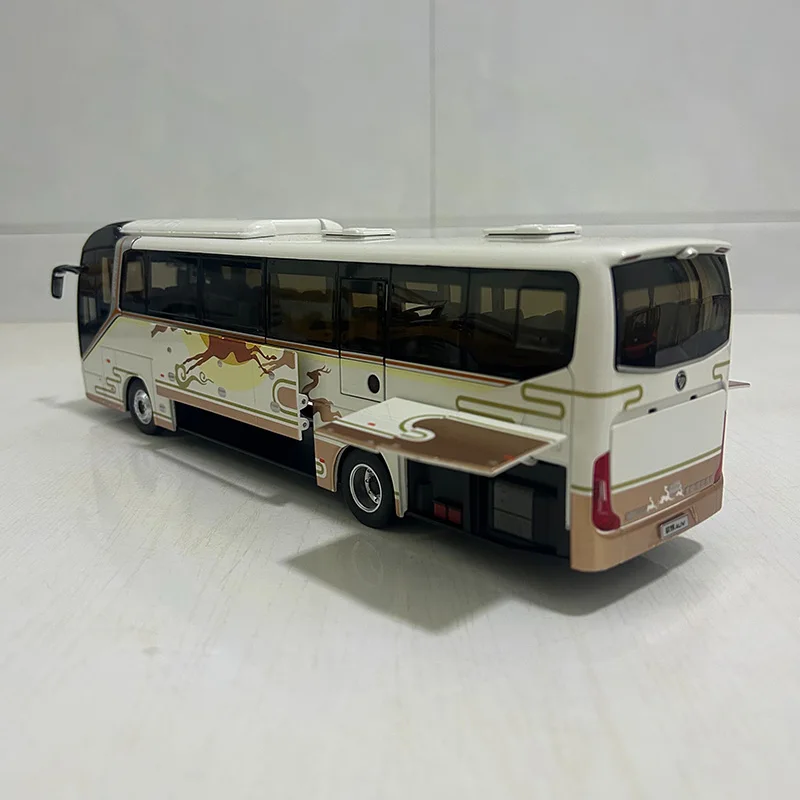 Масштабная модель автобуса Foton Ohui BJ6122 (1:36) из сплава, коллекционная, для декора