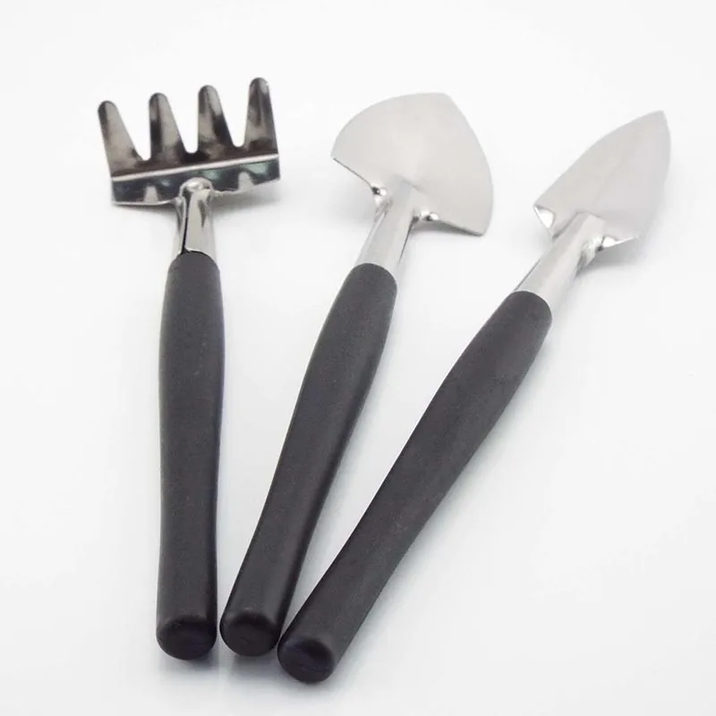 Mini Portable Garden Tool Soil Raising Flowers Vegetables Plant Small Shovel Rake Spade Planting Flowerpot Gardening Tools E2