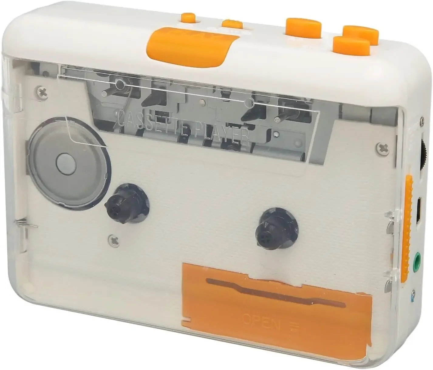 EZCAP218SP USB Cassette Player Tape to PC Old Cassette to MP3 Switcher Converter Audio Recorder Capture Walkman w/ Auto Reverse