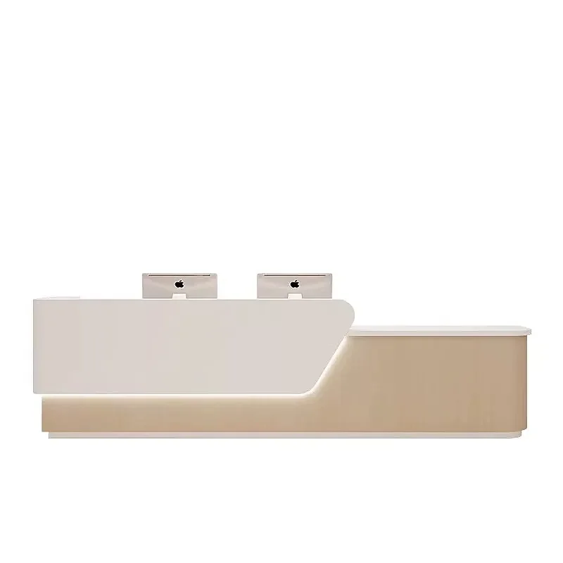 BJ Modern Reception Desk Front Desk Counter Service Counter For Clinic Salon Spa Hotel Office