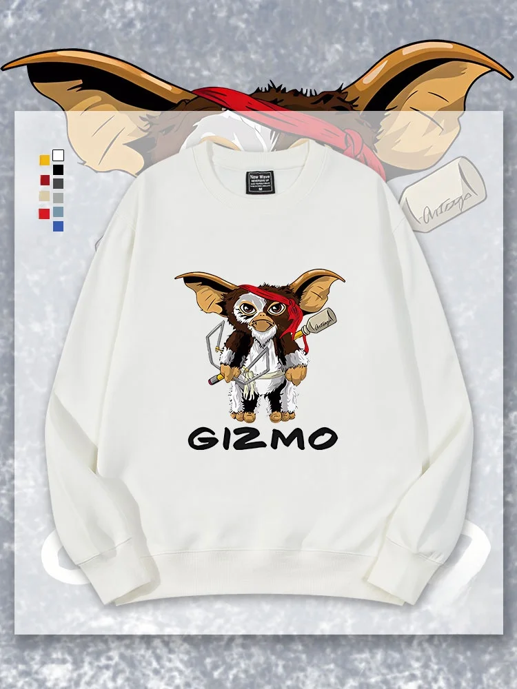 

Удобный свитшот с круглым вырезом, повседневный, для отдыха, коллаборативный дизайн, молодежный стиль, из смесового хлопка