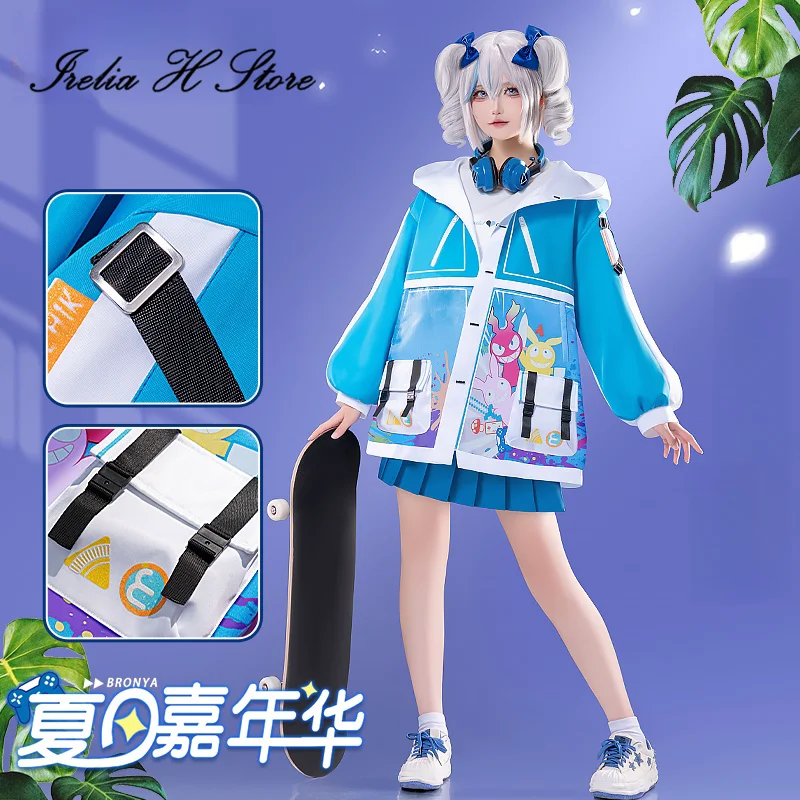 

Irelia H Honkai Impact 3 Bronya Cosplay Costume Anime Bronya Zaychik Unifrom Dress Halloween Costume Women