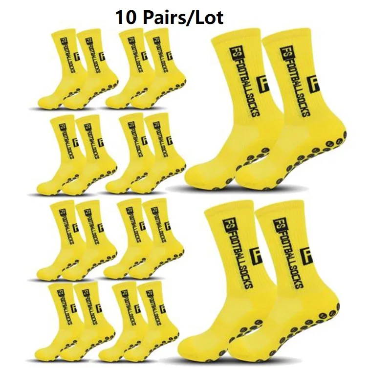 10 Paar Socken Männer Frau Sports ocken rutsch feste Silikon Fußball Socken hochwertige Outdoor-Sport Baseball Tennis Fußball Socken