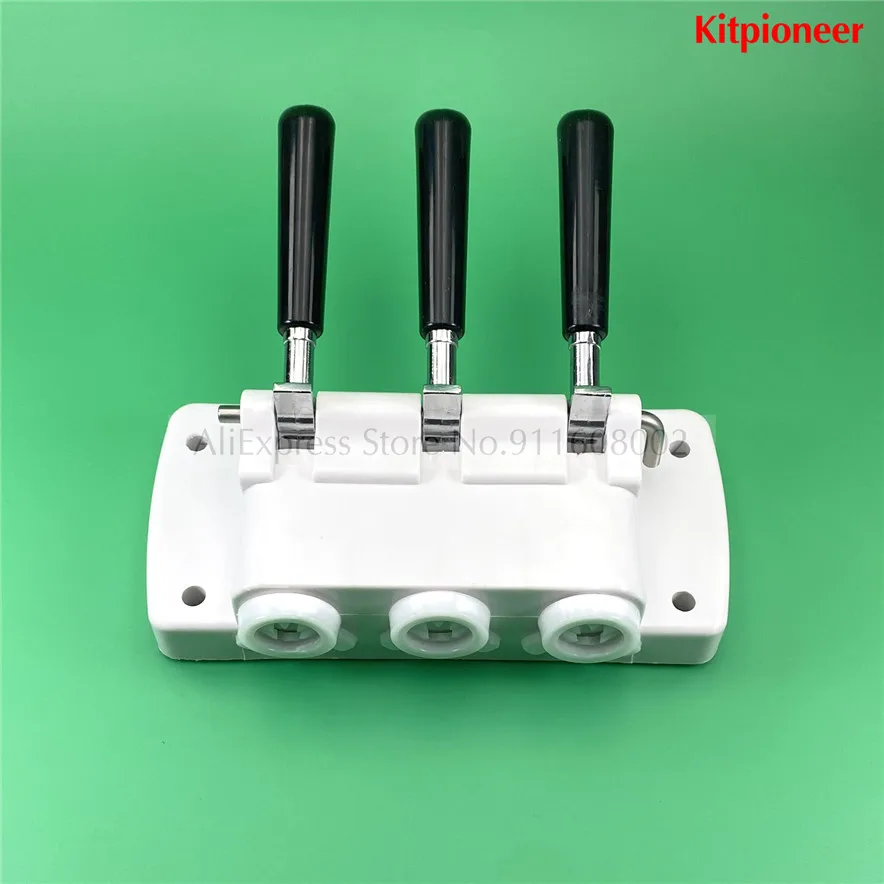 

Full Set Front Panel Discharge Block Plate With Handles Fittings BQL Soft Serve Ice Cream Machines New Spare Parts Accessories