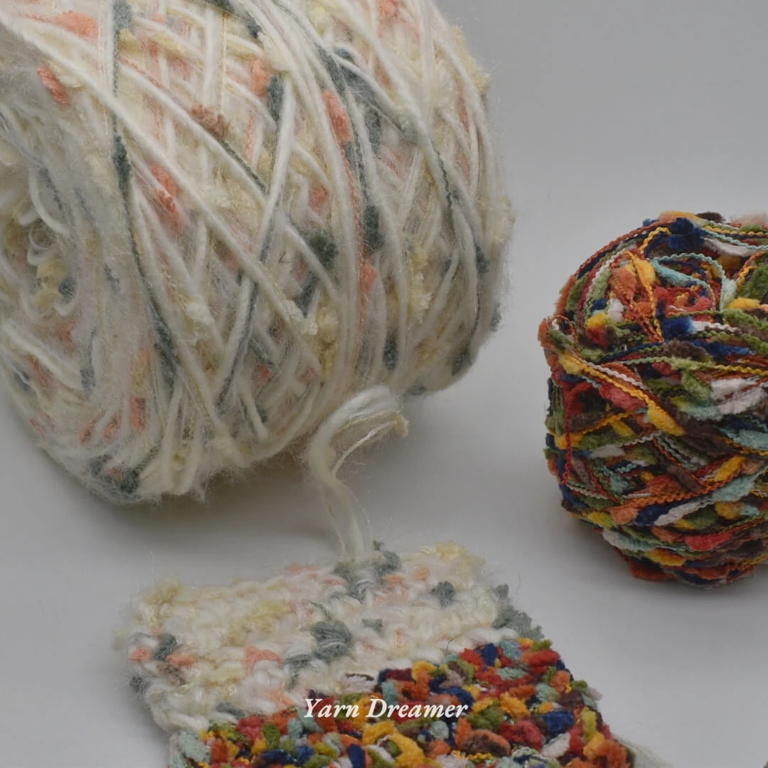 

Fluffy Yarn for Crochet Thread Chunky Yarn 100g Puffy Wool Yarn for Knitting Scarf Thick Yarn